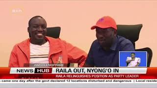 Raila Odinga hands over ODM leadership