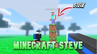 script showcase : Minecraft Steve