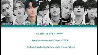 #StrayKids #Cheese Stray Kids _ Cheese _ Color Coded Lyrics _ han/ROM/Eng