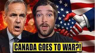Mark Carney PREPARES Canada for WAR – “We Stand With USA”