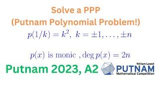 Putnam 2023, A2; Solution to a Polynomial Problem from the 2023 Putnam Math Competition.