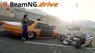 The Most INSANE Drag Car in BeamNG.drive