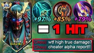 WTF DAMAGE!! GLOBAL ALPHA ONE-SHOT TRUE DAMAGE BUILD IS BACK!!! (must try )