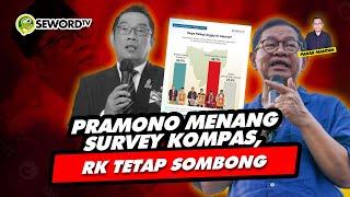 Alifurrahman: PRAMONO MENANG SURVEY KOMPAS, RK TETAP SOMBONG