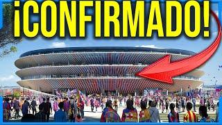 ¡BOMBAZO! ¡NUEVOS ''DETALLES'' OBRAS CAMP NOU!
