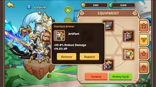 Idle Heroes - Flame Strike 1hit my Vesa and Ice Blink!