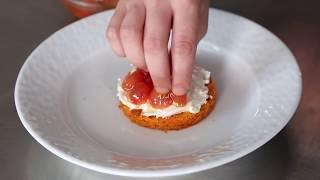 Making Tomato Cake with Amanda Cohen of Dirt Candy