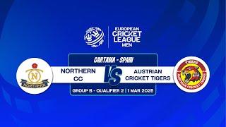 ECN Group B, Qualifier 2 - NCC vs ACT | Highlights | ECL 2025 | 1 Mar 2025 | ECL25.027