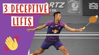 How To Play 3 Different DECEPTIONS In Badminton!