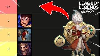 Wild Rift Tier List Patch 6.1d – Zilean Breaks the META!