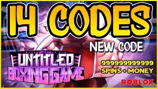 NEW CODE14 WORKING CODES for  UNTITLED BOXING GAME  Momemtum Update  Roblox 2024