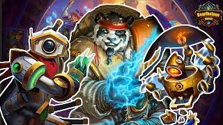 Силён ли мастер нгуен на механизмах? | 6 сезон полей сражений | Hearthstone 2024