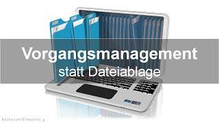 keytech Webinar - Vorgangsmanagement statt Dateiablage