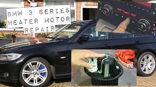 BMW Heater Blower Motor Repair, 3 Series, & 1 Series "Easy Fix"