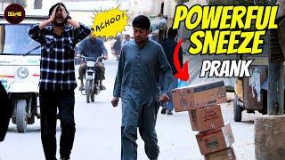 Powerful Sneeze Prank - Dumb TV