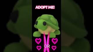 KANGAROO OR TURTLE Adopt Me! Pet Battle !  #adoptme #dreampets