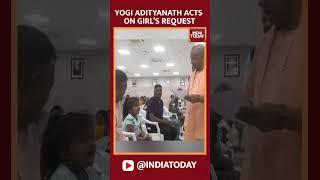 Little Girl Asks Yogi Adityanath For School Admission | #yogiadityanath  #upnews