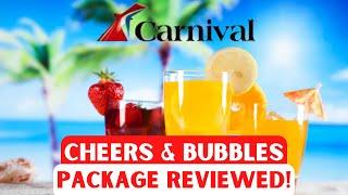 Cheers and Bottomless Bubbles! Worth it? Carnival Drink Packages explained!