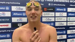 Barry McClements - Para Swimming World Championships 2023 - Day 3