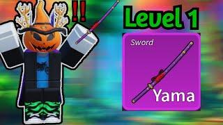 I Obtained The LEGENDARY YAMA Sword In Blox Fruits!!