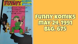 90's Pilipino Funny Komiks (Tomas en Kulas Cover): May 24, 1991 || Vintage Pinoy Komiks