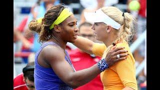 Serena Williams vs Caroline Wozniacki Montreal 2014 Highlights