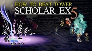  BETTER HAVE SOME ICE RESISTANCE | Scholar Tower EX5 | Octopath Traveler Champions of the Continent