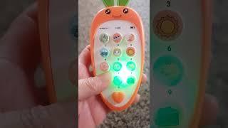 CUTE DIGITAL PHONE #soundeffects #asmr #satisfying #phonetoy