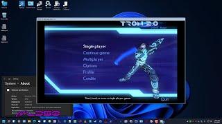 TRON 2.0 on Windows 11 (October 5, 2021)