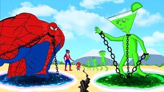 Evolution Of MONSTER RADIATION Vs Evolution Of SPIDERMAN : Monsters Ranked From Weakest To Strongest