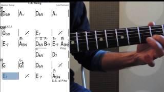 Lulu Swing - Guitar lessons - Slow tempo - Tab + Melody