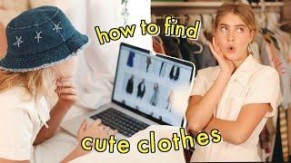 the ultimate guide to shopping (thrifting, online, etc)