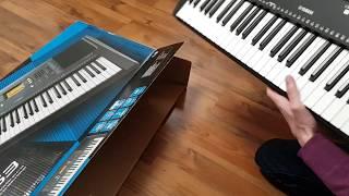 Yamaha PSR E363 (unboxing)