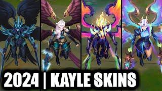 ALL KAYLE SKINS SPOTLIGHT 2024 | League of Legends