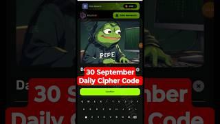 Memes Lab Bot Daily Cipher Code 30 September | Memes Lab Cipher Code | memes lab bot daily cipher