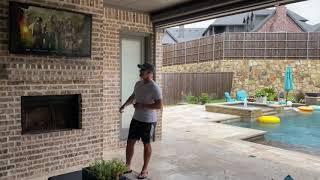 Outdoor TV vs regular Tv outside. Sun rite Tv review.