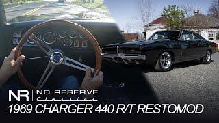 TEST DRIVE and WALK AROUND 1969 Dodge Charger 440 R/T Restomod - FOR SALE CALL 18005627815