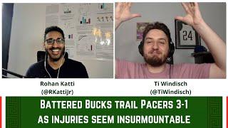 Battered Bucks trail Pacers 3-1 as injuries seem insurmountable