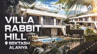 Villa in Alanya on the Mediterranean coast. Villa Rabbit Hill Alanya