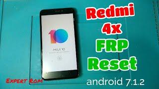 Bypass FRP Google Account Redmi 4x miui 10