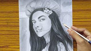 Deepika Padukone pencil sketch |Mastaani| Timelapse|