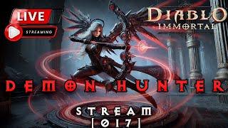 LIVE - strafe demon hunter - pvp night | Diablo Immortal [017]