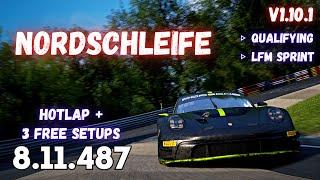 PORSCHE 992 GT3 R | NORDSCHLEIFE 8.11.4 | HOTLAP + FREE SETUP | ACC v1.10