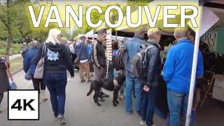 Best Shopping in Vancouver, Canada  · Robson St · 4K