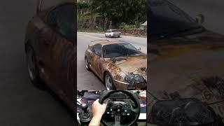 Rebuilding Toyota Supra RZ #rebuildingfh5 #gaming #steeringwheel #shorts