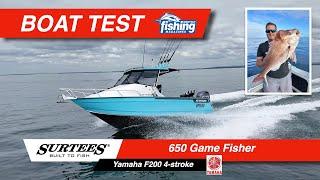 Tested | Surtees Game Fisher 650 with Yamaha F200 4 stroke