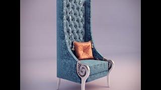 Speed Art 3D Max modeling - "Alexandra Coleccion - Armchair"