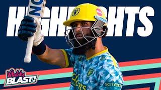 Moeen Ali Smashes 103 off 59 | Birmingham v Leicestershire - Highlights | Vitality Blast 2024