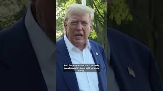 President Trump criticizing CNN as 'gutless losers'