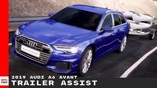 2019 Audi A6 Avant Animation Trailer Assist